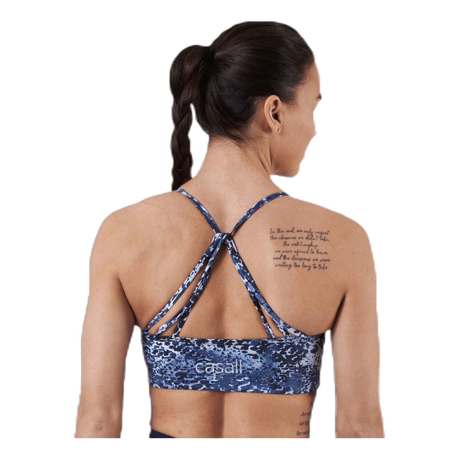 CASALL Dashing Sports Bra White/Grey 5 CASALL Dashing Sports Bra White/Grey - Image 3