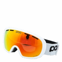 POC Fovea Mid Clarity Orange/White