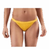 Melia Ribb Tanga Yellow