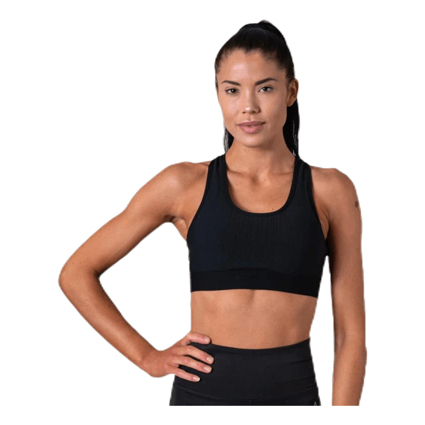 Koray Rib Bra Black 3 Koray Rib Bra Black