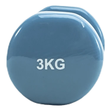 Dumbbell 1x3kg Blue 4 Dumbbell 1x3kg Blue - Image 2