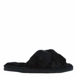 Alie Fluffy Slippers Black -BJØRN BORG kauppa 7325600158085 003 8f8dce64d5ac45e08eddf137a01b9ced