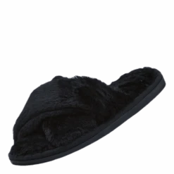 Alie Fluffy Slippers Black -BJØRN BORG kauppa 7325600158085 006 70d01e3c219e496fa2e80c6c17ce4839