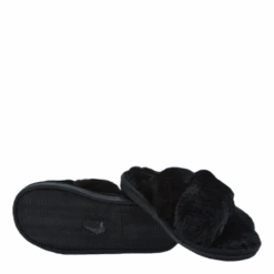 Alie Fluffy Slippers Black -BJØRN BORG kauppa 7325600158085 007 1deeb5ce68234520aca4a6e1144474f1