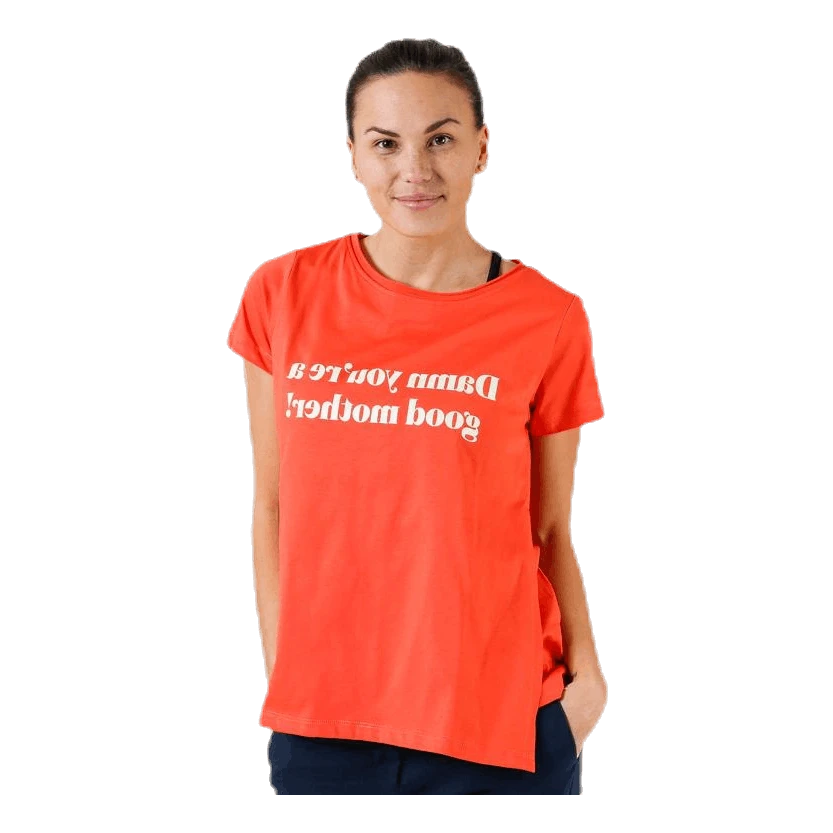 Boob Chari Mother Tee Red 3 Boob Chari Mother Tee Red