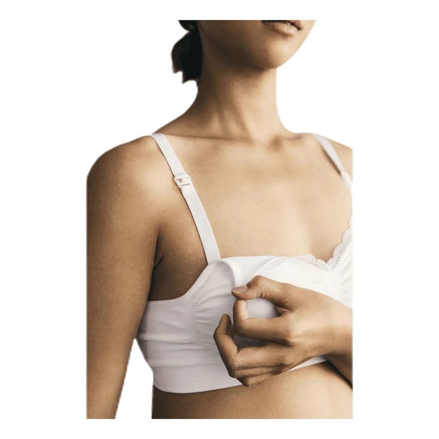 Boob Fast Food Classic Bra White 6 Boob Fast Food Classic Bra White - Image 4