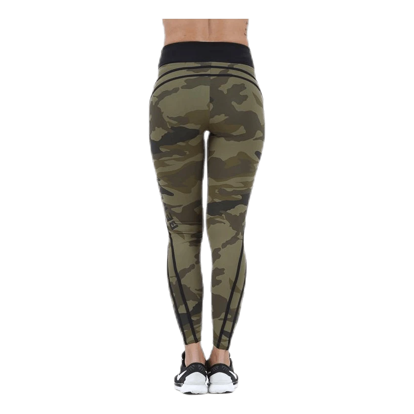 Camo High Tights Green 5 Camo High Tights Green - Image 3