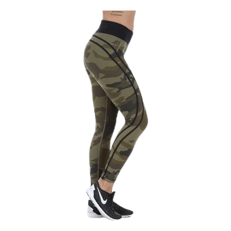 Camo High Tights Green 6 Camo High Tights Green - Image 4