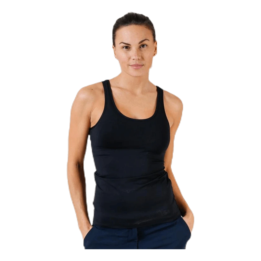 Filippa K Deep Back Tank Top Black 3 Filippa K Deep Back Tank Top Black