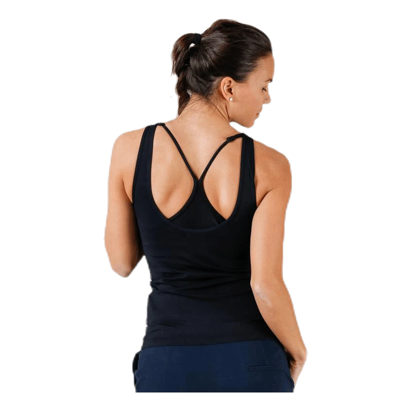 Filippa K Deep Back Tank Top Black 4 Filippa K Deep Back Tank Top Black - Image 2