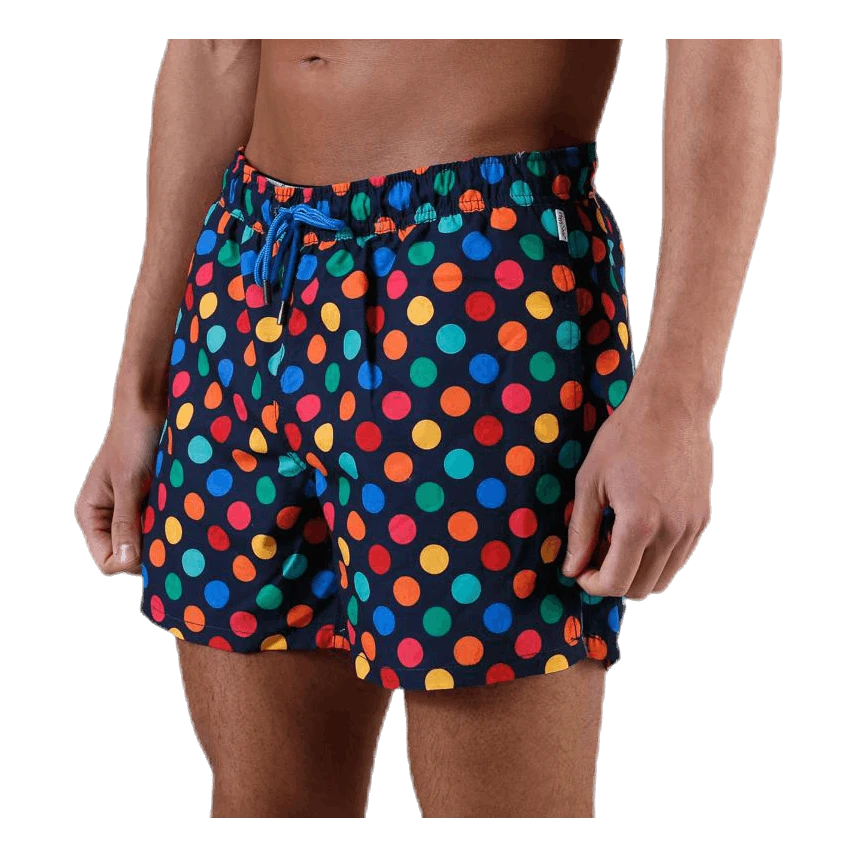 Happy Socks Big Dot Swim Shorts Blue 7 Happy Socks Big Dot Swim Shorts Blue - Image 5