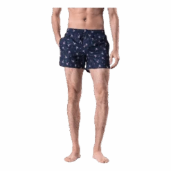 Happy Socks Confetti Palm Swim Shorts Blue