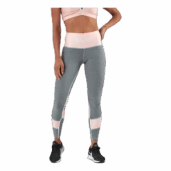 Peach Swirl Leggings Grey