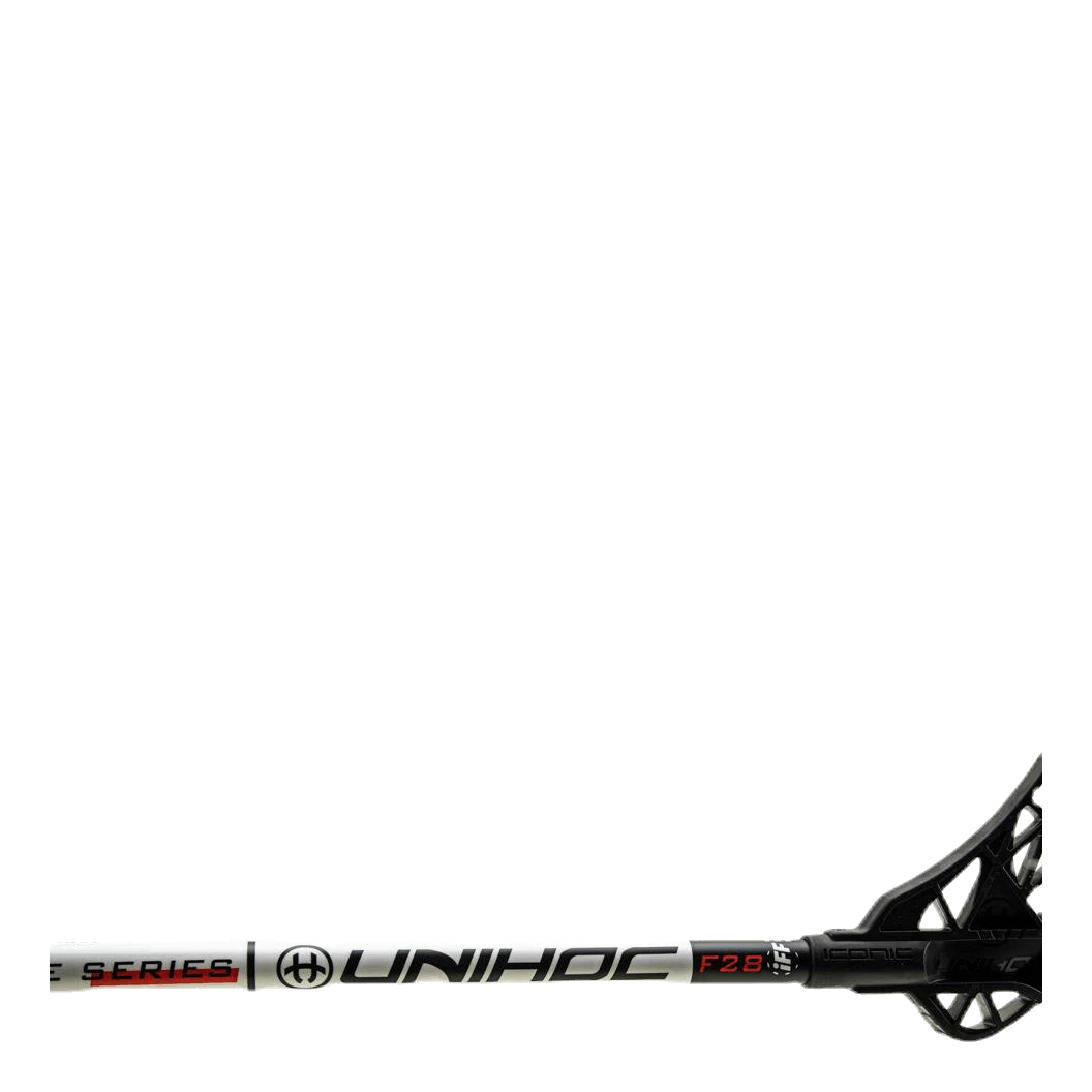 Unihoc Iconic Composite FL 92 Cm Flex 28 White/Black 6 Unihoc Iconic Composite FL 92 Cm Flex 28 White/Black - Image 4