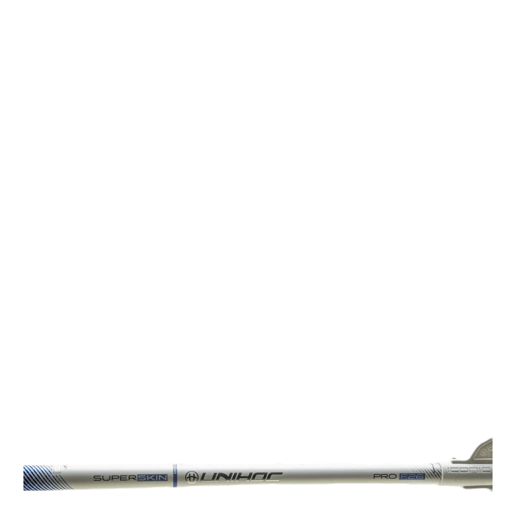 Unihoc Iconic Superskin Pro 100 Cm Flex 26 White/Blue 6 Unihoc Iconic Superskin Pro 100 Cm Flex 26 White/Blue - Image 4