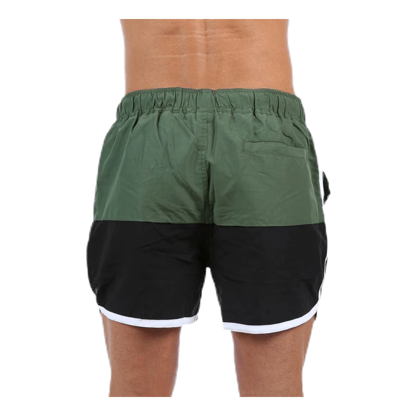 SALMING Cooper Original Swimshorts Green/Black 5 SALMING Cooper Original Swimshorts Green/Black - Image 3