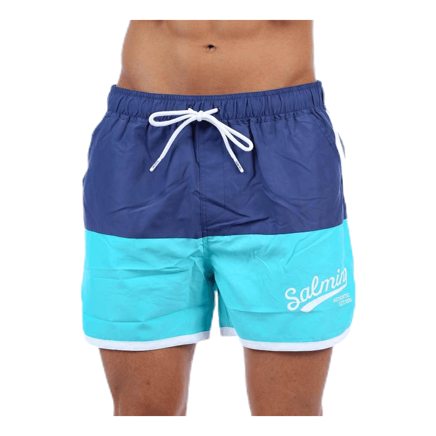 SALMING Cooper Original Swimshorts Blue/Turquoise 4 SALMING Cooper Original Swimshorts Blue/Turquoise - Image 2