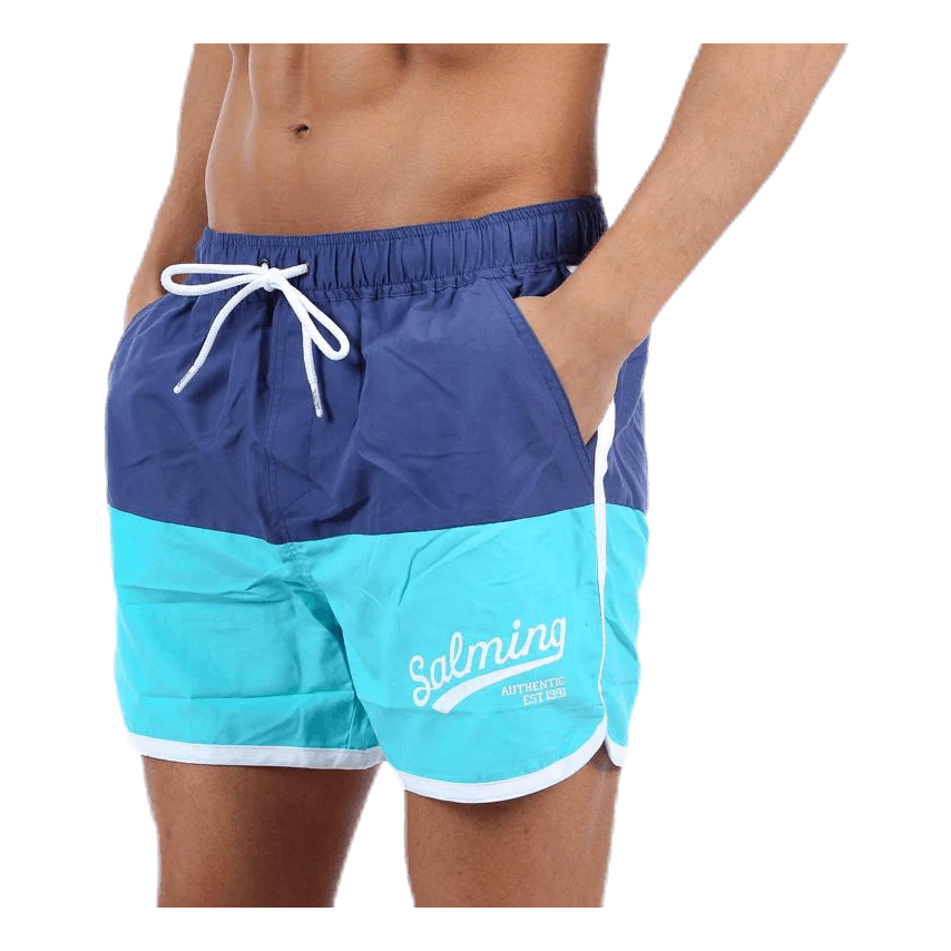 SALMING Cooper Original Swimshorts Blue/Turquoise 6 SALMING Cooper Original Swimshorts Blue/Turquoise - Image 4