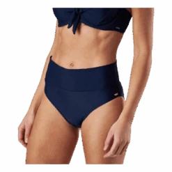 Abecita Capri Twisted Solid Folded Brief Blue