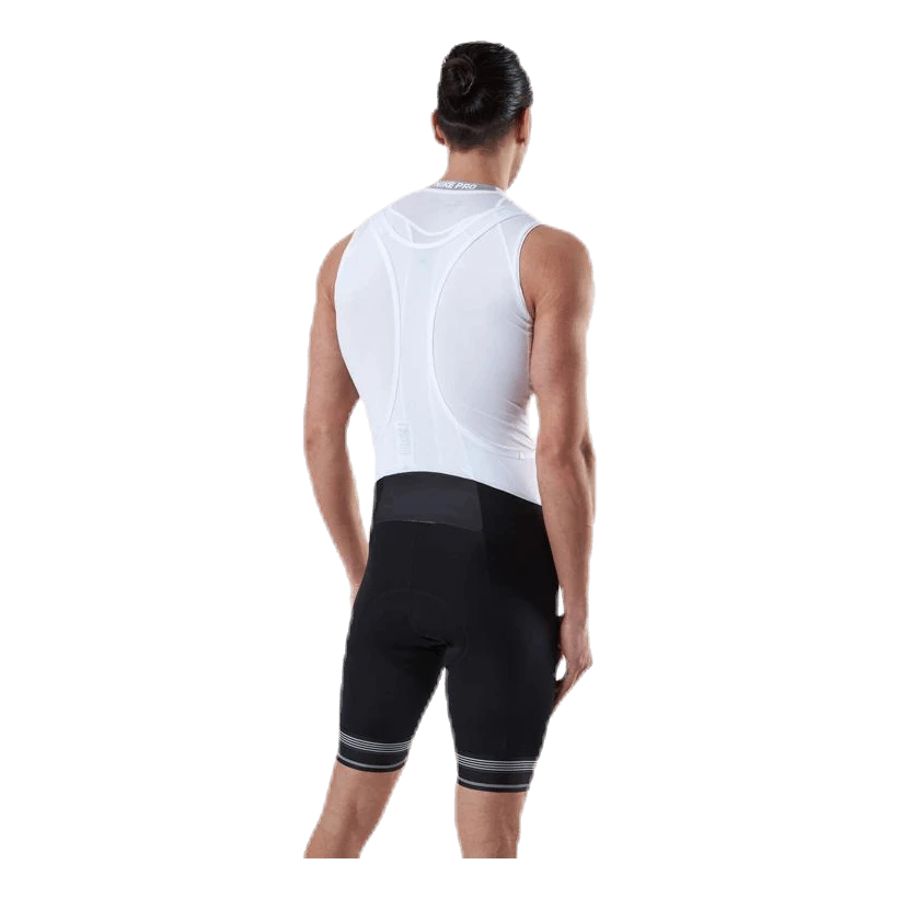 Odlo Fujin Tights Short Suspenders Bib White/Black 4 Odlo Fujin Tights Short Suspenders Bib White/Black - Image 2