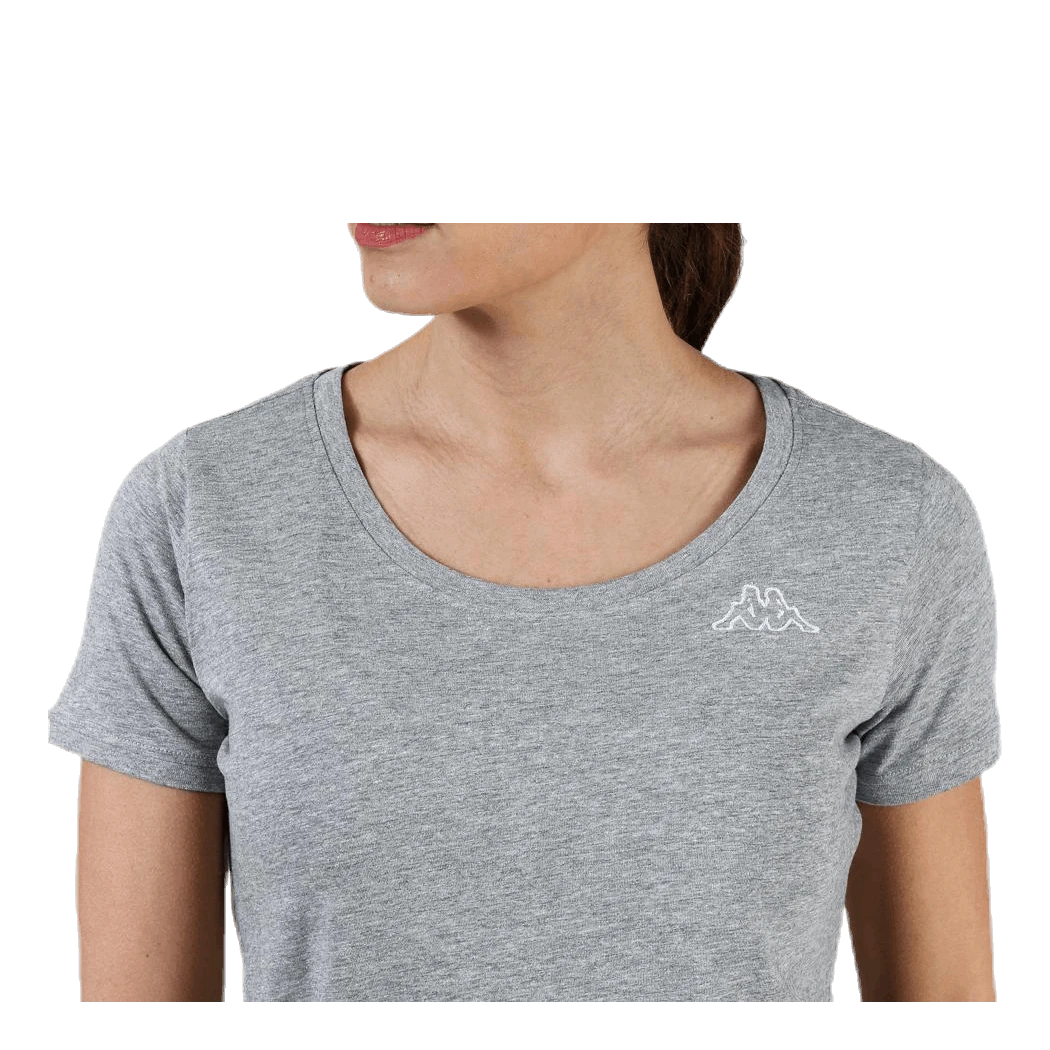 Kappa T-Shirt S/S, Logo Momba Grey 7 Kappa T-Shirt S/S, Logo Momba Grey - Image 5