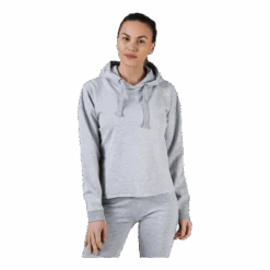 Kappa Sweat Hood, Logo Biba Grey