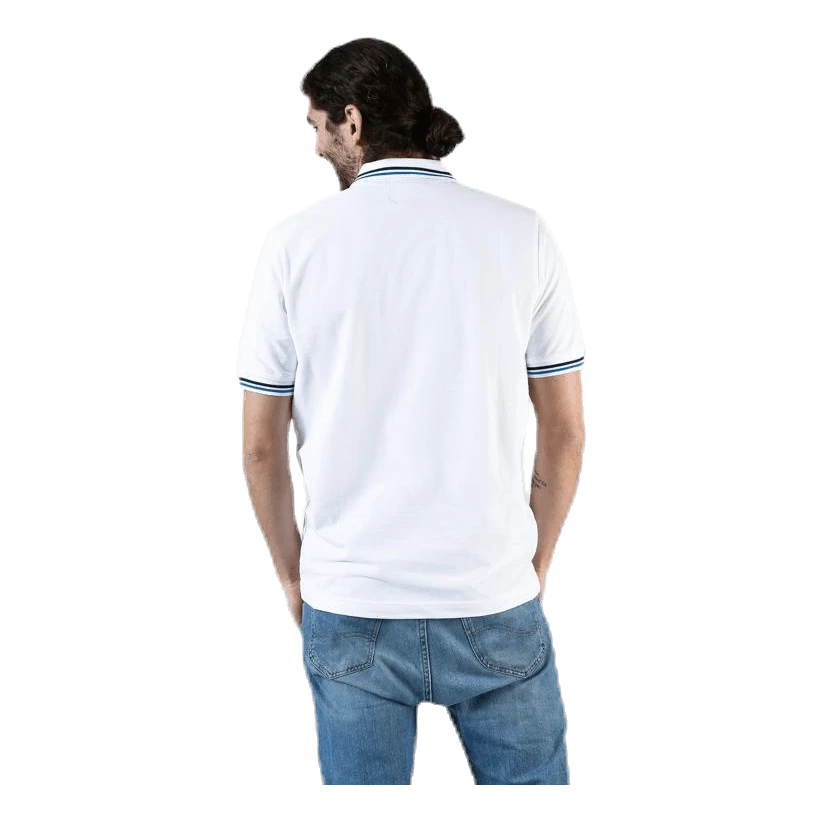 Kappa Maltax Polo S/S Blue/White 4 Kappa Maltax Polo S/S Blue/White - Image 2