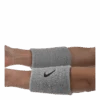 Swoosh Doublewide Wristbands Grey