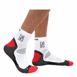 Abrahams Mid-cutt Running Sock White/Black -BJØRN BORG kauppa 8680081420014 003 75a80a82f2ee41928e73c29122c9f881