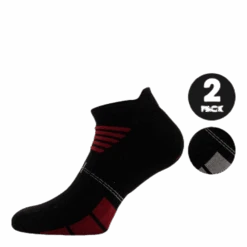 2-Pack Low-Cut Socks - Luke Black