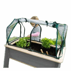 Exit Aksent Planter Table L Deluxe Grey