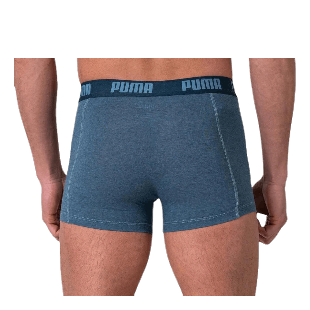 Puma Basic Boxer 2-Pack Blue 6 Puma Basic Boxer 2-Pack Blue - Image 4