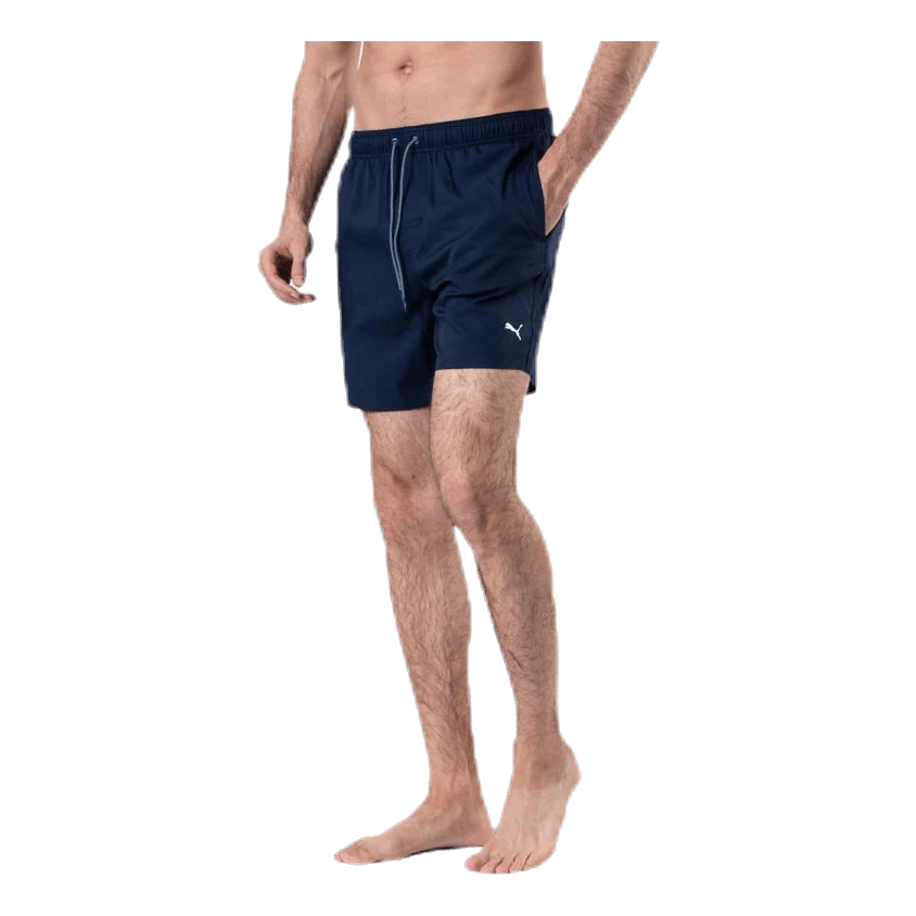Puma Medium Length Swim Shorts Blue 4 Puma Medium Length Swim Shorts Blue - Image 2
