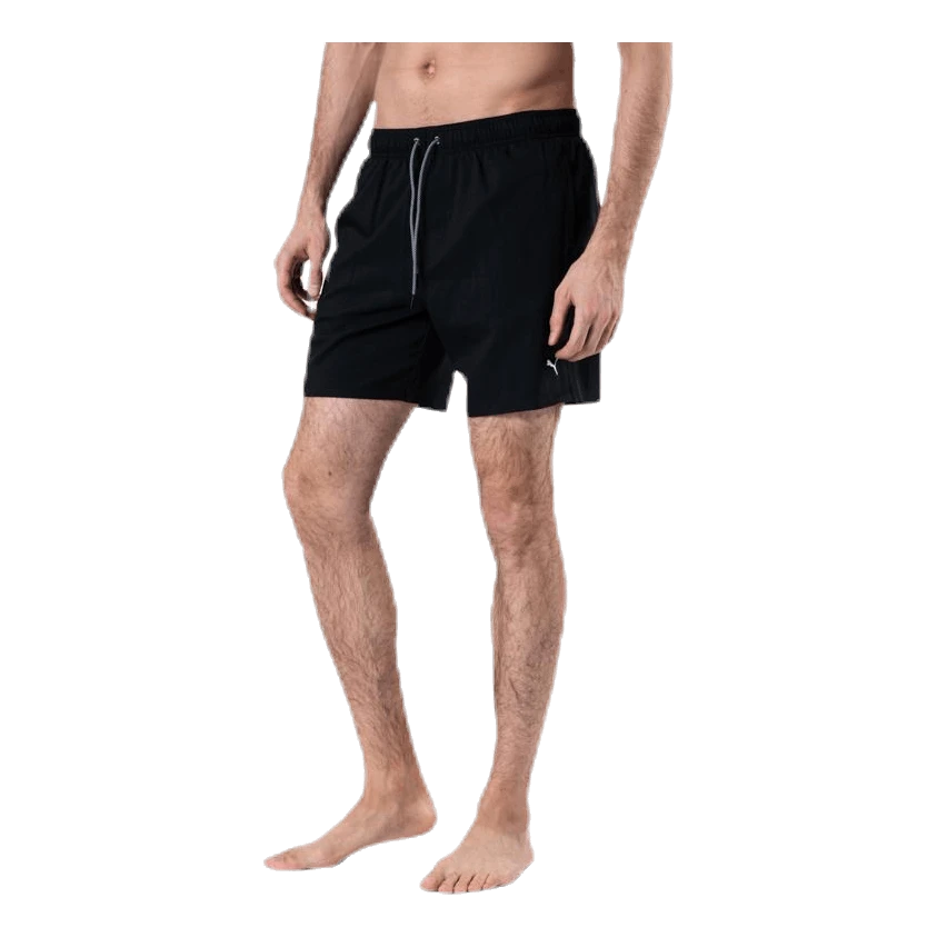 Puma Medium Length Swim Shorts Black 4 Puma Medium Length Swim Shorts Black - Image 2