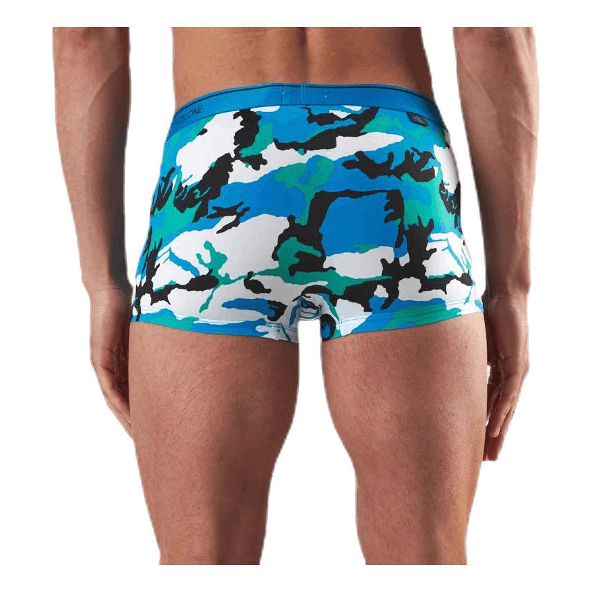 Calvin Klein Ck One Low Rise Trunk Blue/Patterned 5 Calvin Klein Ck One Low Rise Trunk Blue/Patterned - Image 3