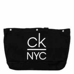 Calvin Klein Ck NYC Snap Tote Black