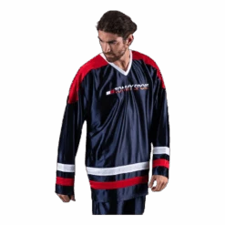 Block Longsleeve Logo Tee Blue