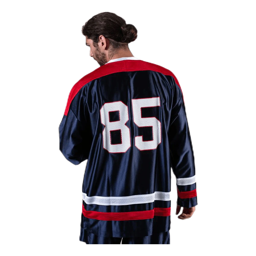 Block Longsleeve Logo Tee Blue 4 Block Longsleeve Logo Tee Blue - Image 2