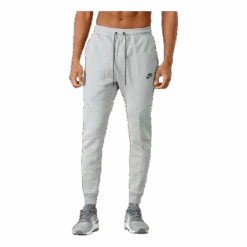 Nike M Nsw Tch Flc Jggr Dk Grey Heather/Black/Black