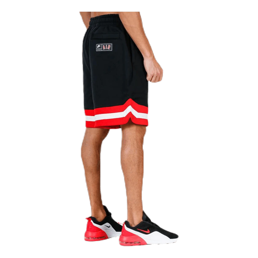 Nike Air Short Fleece Black/Red 4 Nike Air Short Fleece Black/Red - Image 2
