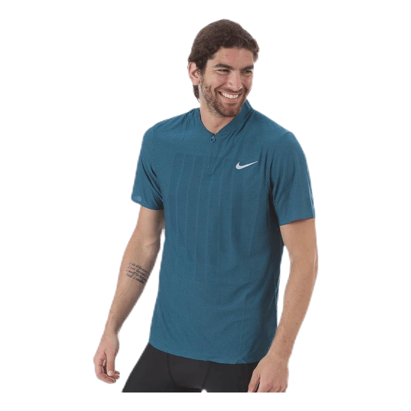 Nike Zonal Advantage Polo Black/Green 5 Nike Zonal Advantage Polo Black/Green - Image 3