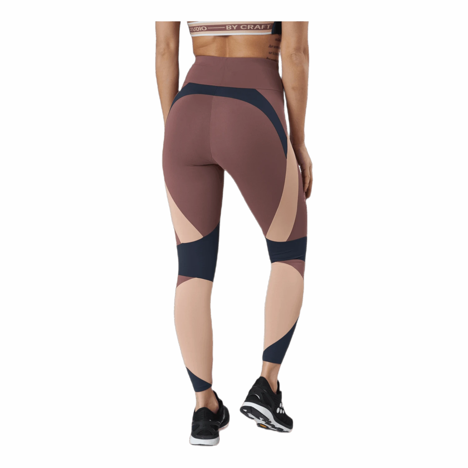 Craft Flow Blocked Tights Purple 5 Craft Flow Blocked Tights Purple - Image 3