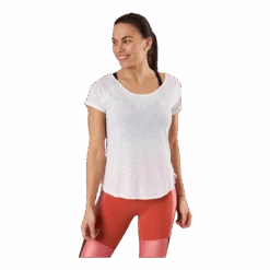 Craft Core Charge Cross Back Tee White