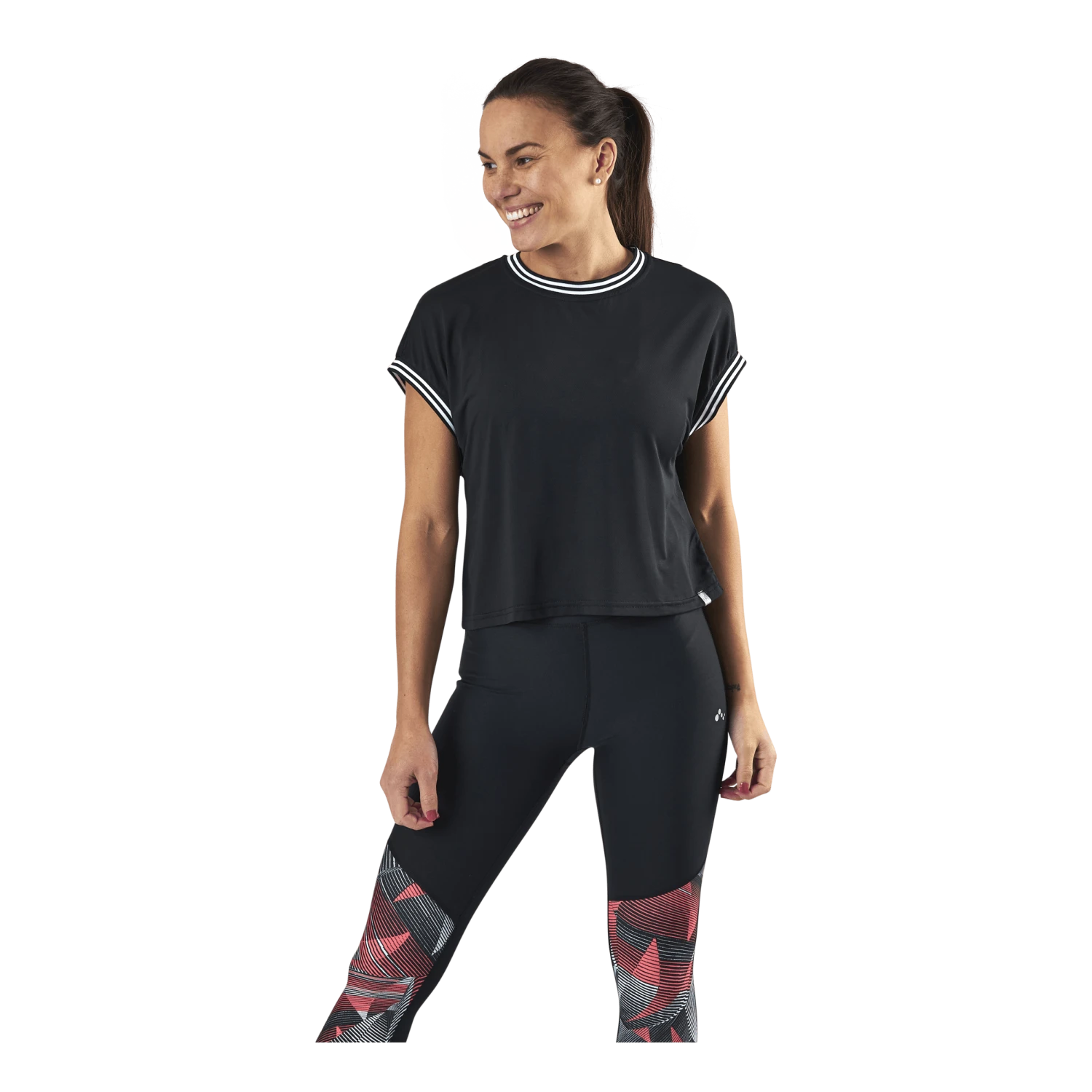 Only Play Ady SS Mesh Tee Black 3 Only Play Ady SS Mesh Tee Black