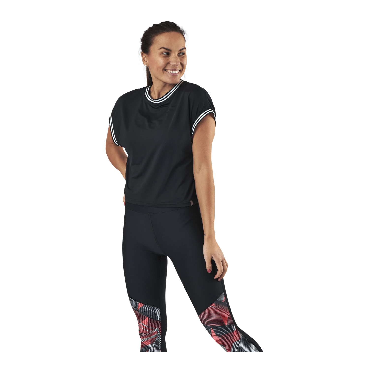 Only Play Ady SS Mesh Tee Black 5 Only Play Ady SS Mesh Tee Black - Image 3