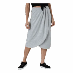 Pieces Neora Hw Skirt Grey