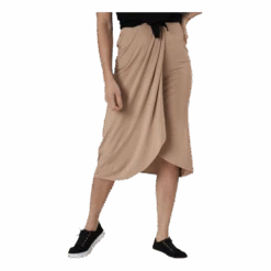 Pieces Neora Hw Skirt Beige