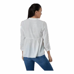 ONLY Bloom 3/4 Top Wvn White -BJØRN BORG kauppa 90086 49 003