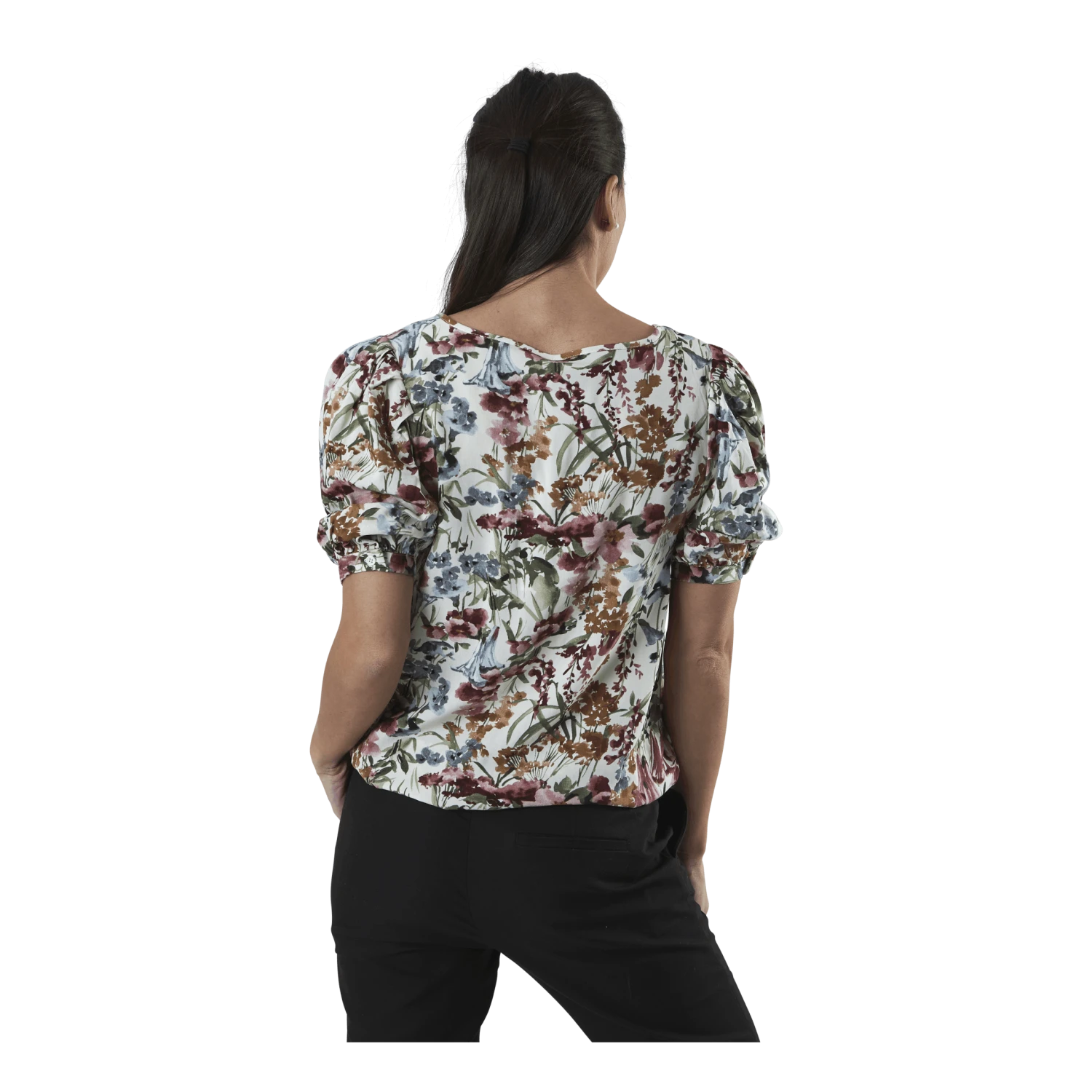 ONLY Karma Life 2/4 Aop Top Wvn White 5 ONLY Karma Life 2/4 Aop Top Wvn White - Image 3