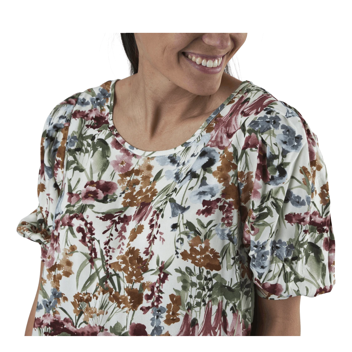 ONLY Karma Life 2/4 Aop Top Wvn White 6 ONLY Karma Life 2/4 Aop Top Wvn White - Image 4